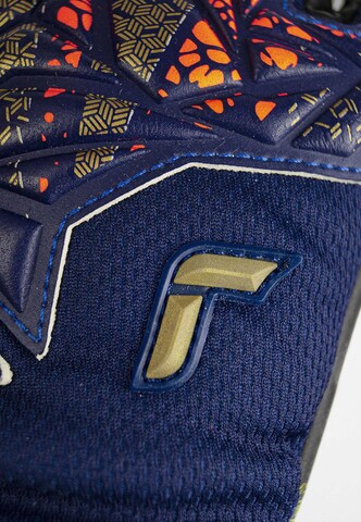 REUSCH Athletic Gloves 'Attrakt Gold X Junior' in Blue