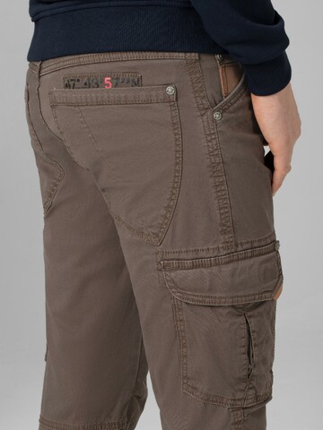 TIMEZONE Regular Cargo Pants 'Roger' in Grey