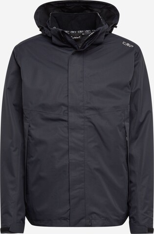 Coupe regular Veste outdoor CMP en noir : devant