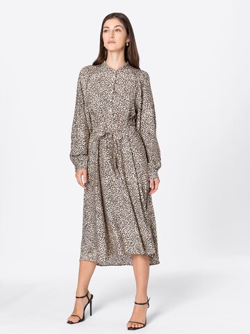 MSCH COPENHAGEN Платье-рубашка 'Saloma Ladonna' в Серый: спереди