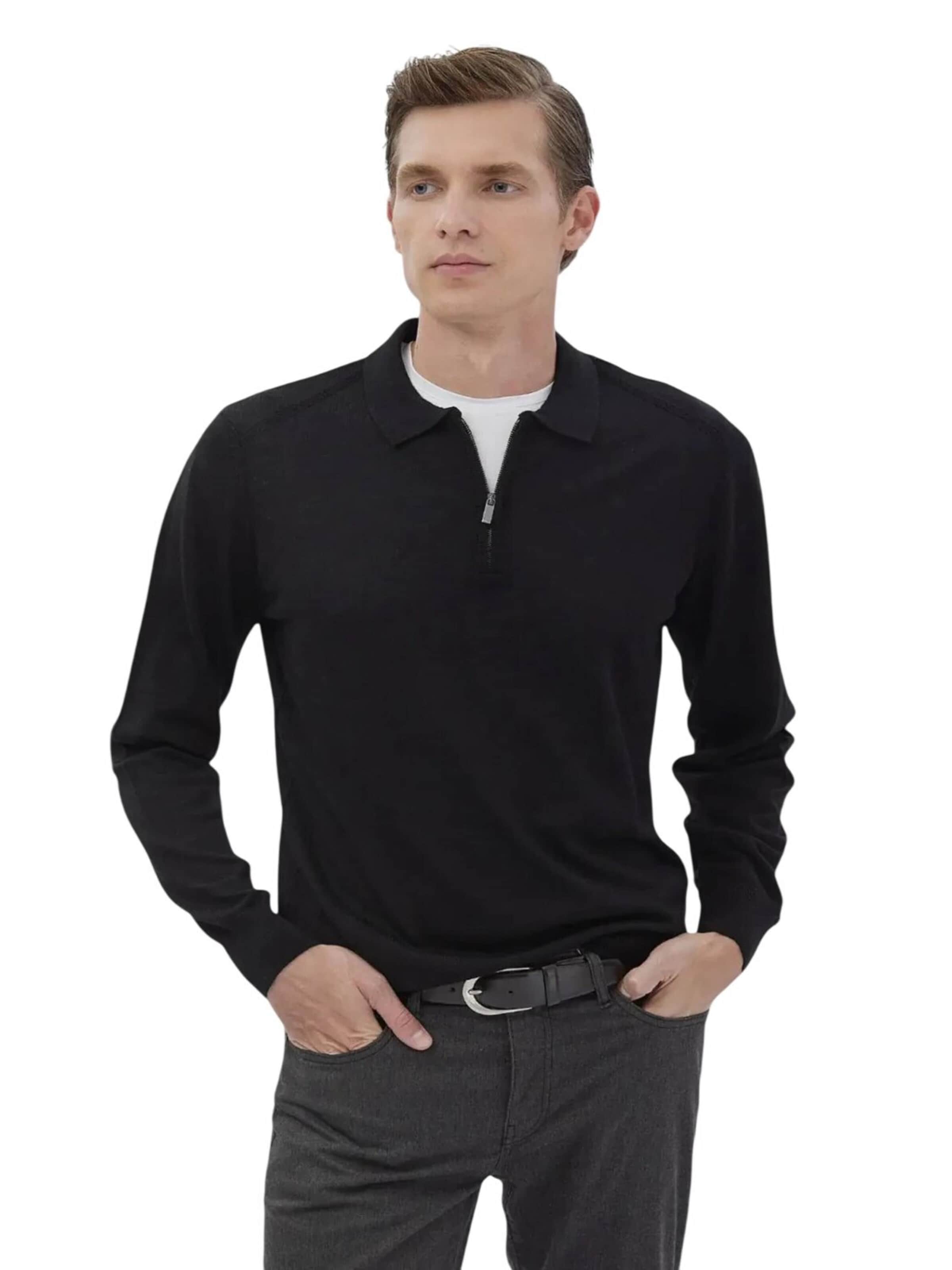 Ramsey Sweater in Black