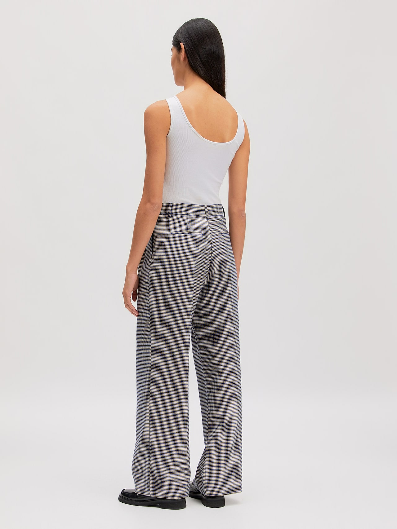 EDITED Pantaloni con pieghe 'Tima' grigio