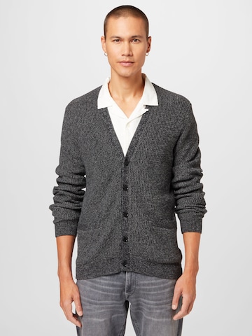 ESPRIT Knit cardigan in Grey: front