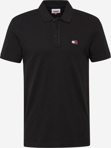 Tommy Jeans Poloshirt in Schwarz: predná strana