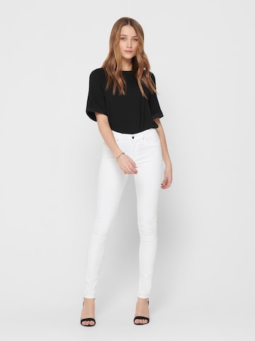 ONLY Skinny Jeans 'Blush' in Weiß