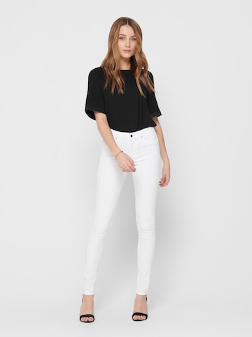 Skinny Jean 'Blush' ONLY en blanc