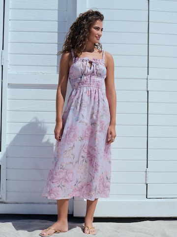 Robe Next en violet : devant