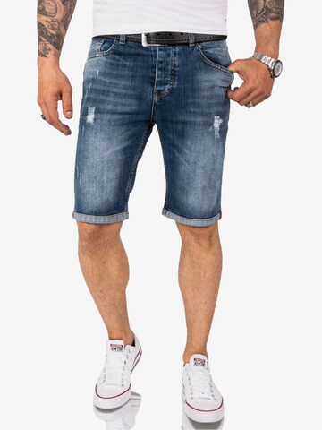 Rock Creek Regular Shorts in Blau: predná strana