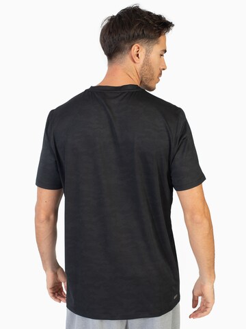 T-Shirt fonctionnel Spyder en noir