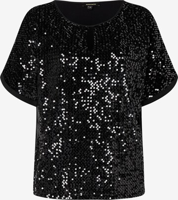 MORE & MORE - Blusa en negro: frente