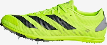 Chaussure de course 'Adizero XCS' ADIDAS PERFORMANCE en vert : devant