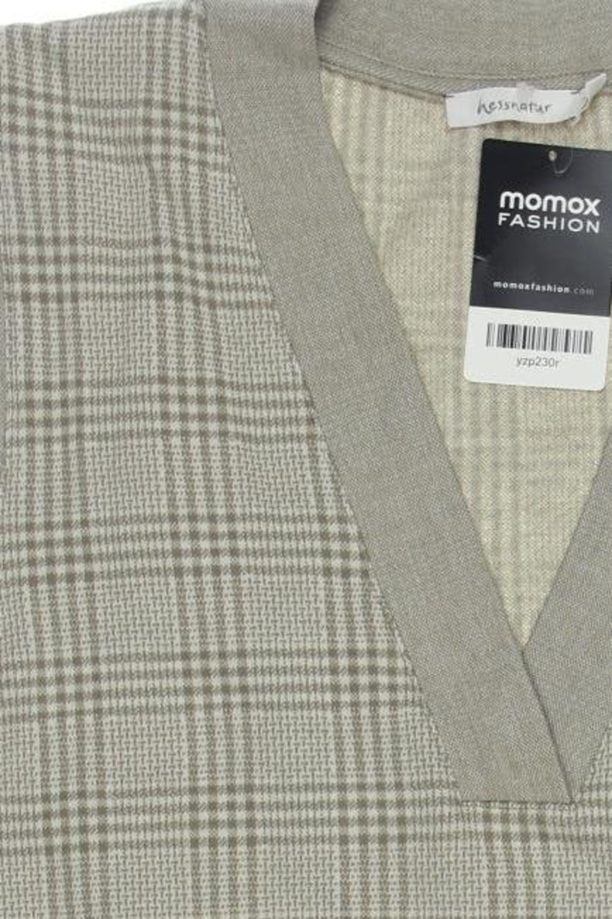 hessnatur Sweatshirt & Zip-Up Hoodie in XXL in Beige