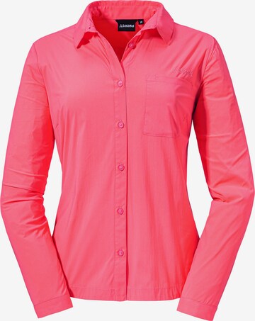 Schöffel Multifunctionele blouse 'Philadelphia' in Roze: voorkant