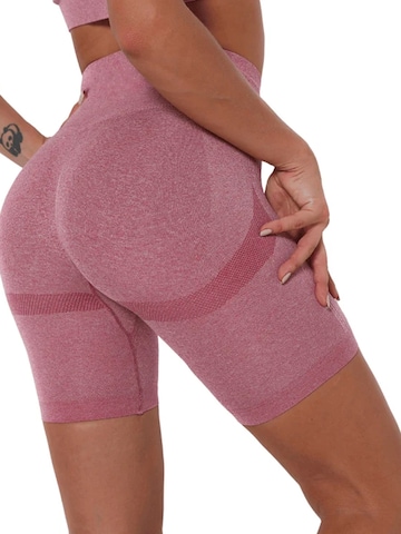 Shapetape Slimfit Leggings 'High Waist Sport Short' in Roze