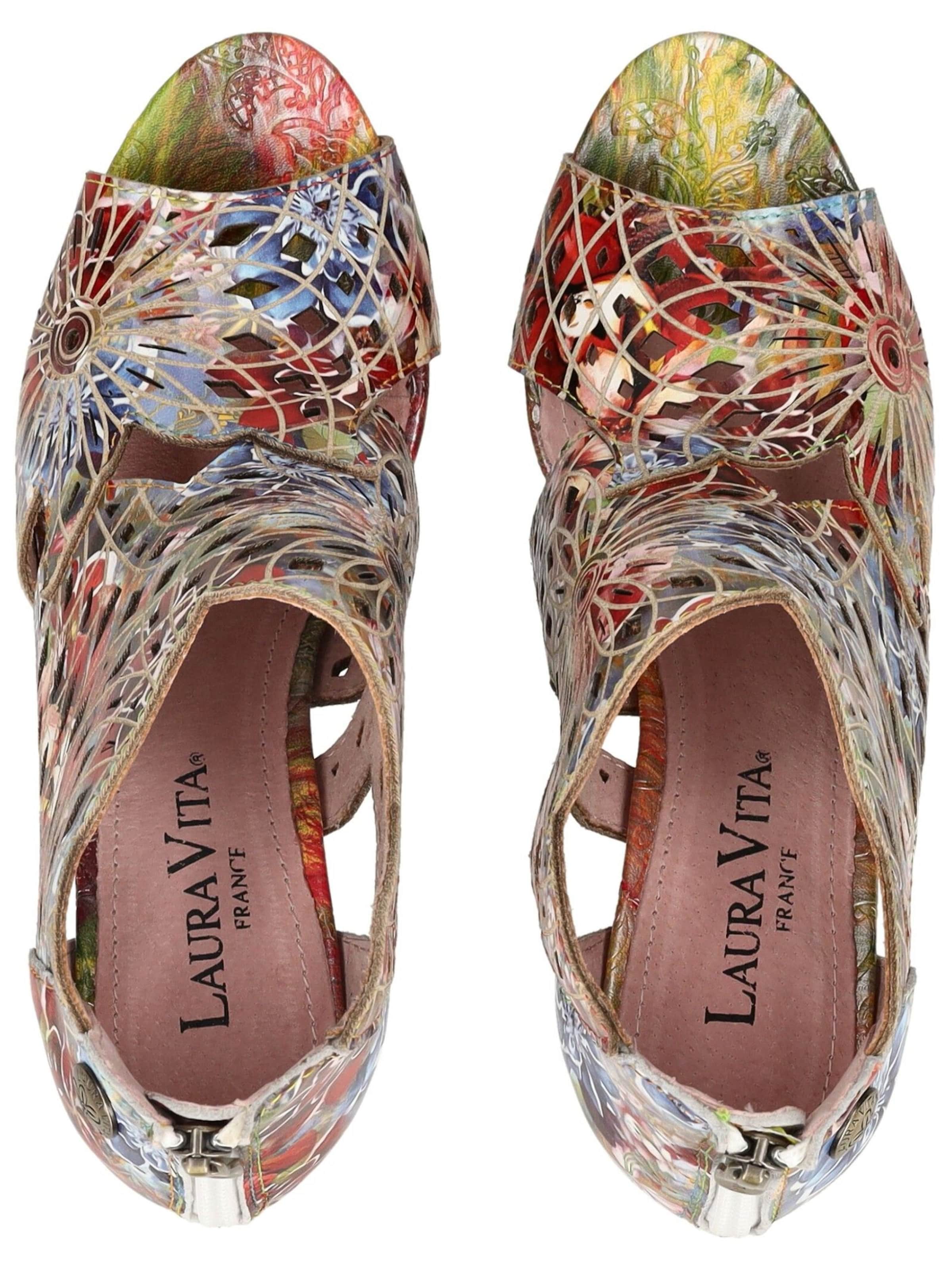 Laura Vita Ankle Boots in Red