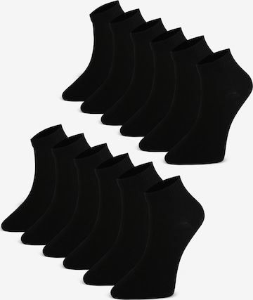 Crea Socks Avokassukat värissä musta: etupuoli