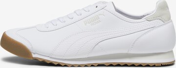 Baskets basses PUMA en blanc : devant