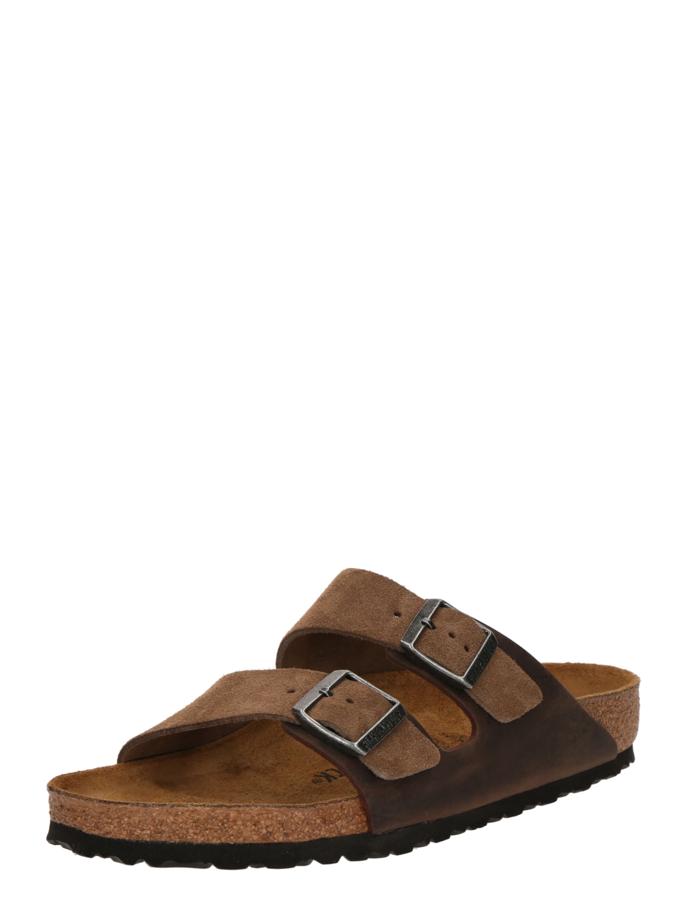 BIRKENSTOCK Pantoletter 'Arizona' i brun: forside