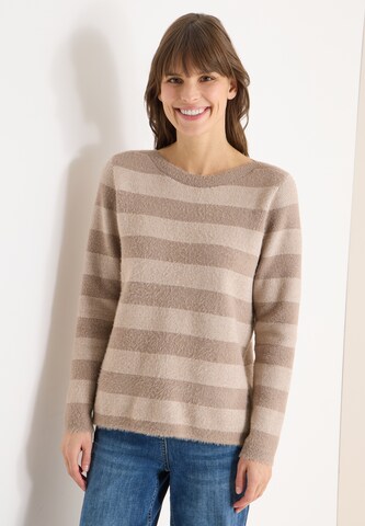 CECIL Sweater in Beige: front