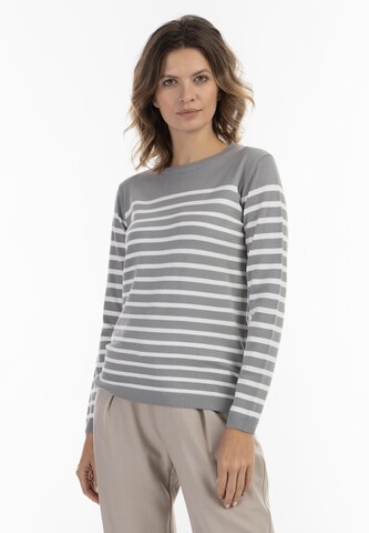 Pullover di usha BLACK LABEL in grigio: frontale