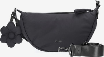ZWEI Schoudertas 'Hannah' in Zwart: voorkant