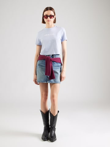 Calvin Klein Jeans Tričko - Fialová