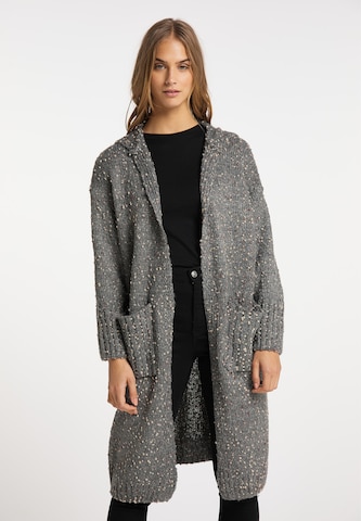 Cardigan myMo ROCKS en gris : devant