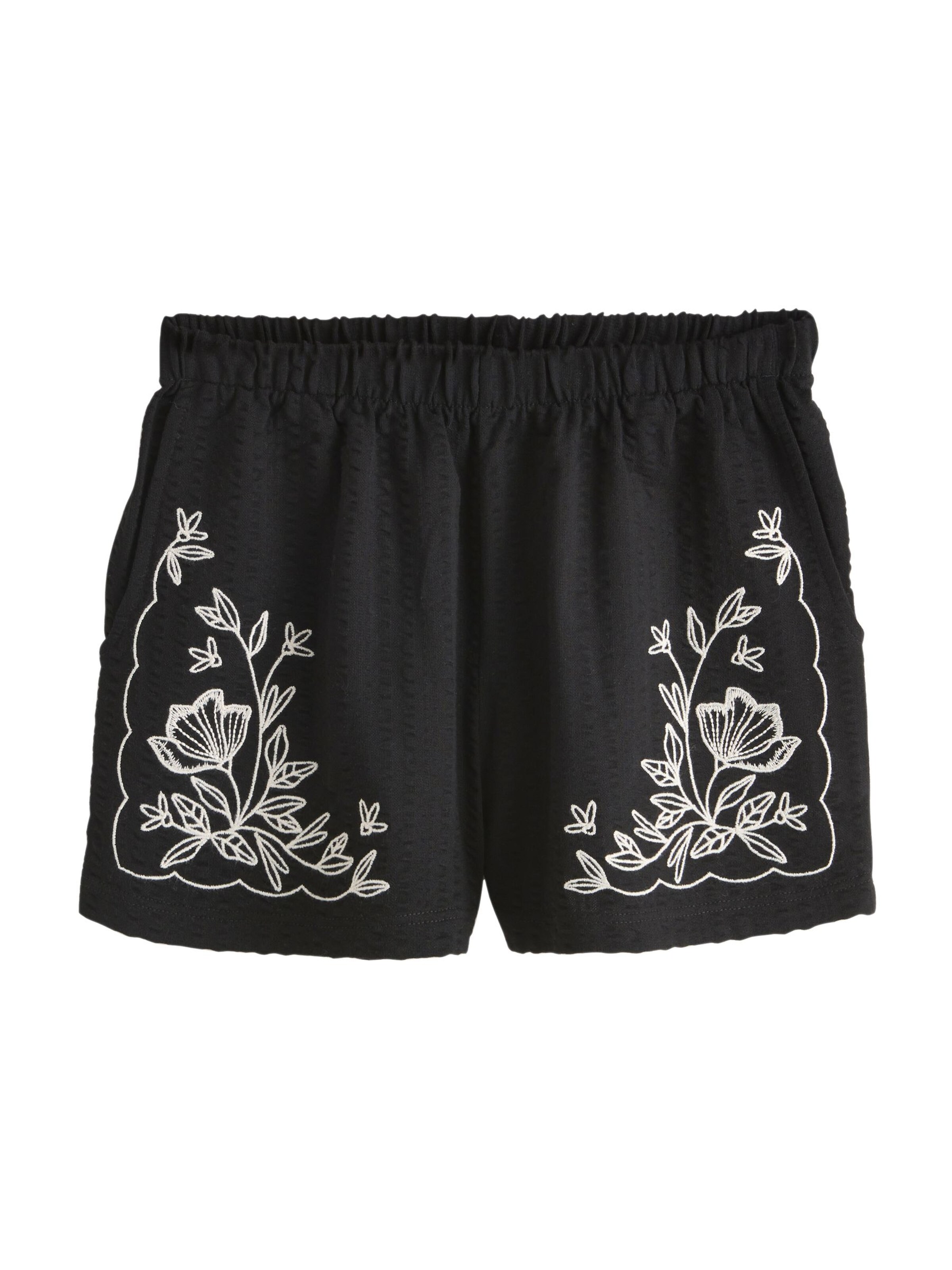 Next Regular Shorts in Schwarz: Vorderseite