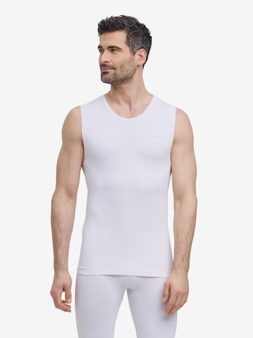 FALKE Base Layer in White: front