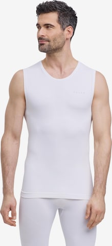 FALKE Base Layer in White: front