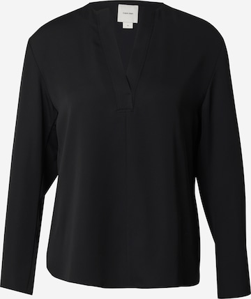 Calvin Klein Блузка в Черный: спереди
