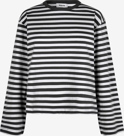 modström Shirt in schwarz / weiß, Produktansicht