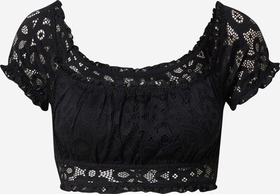 Sutien 'CROCHET' Gilly Hicks pe negru, Vizualizare produs