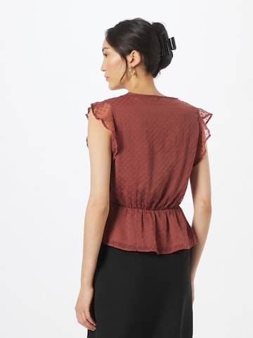 ABOUT YOU Blouse 'Ludmilla' in Red