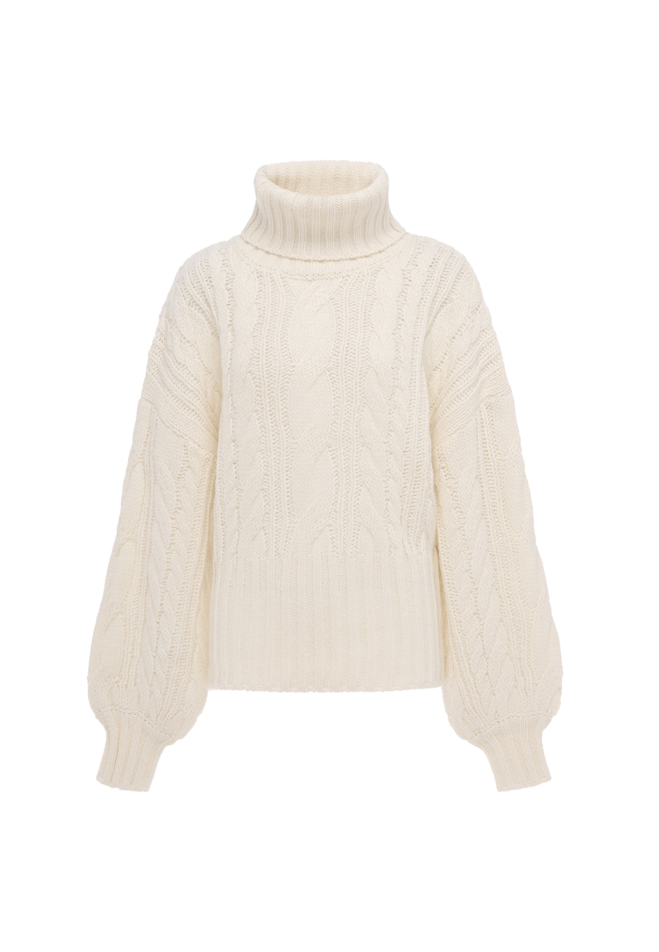 Pull-over DreiMaster Vintage en blanc : devant