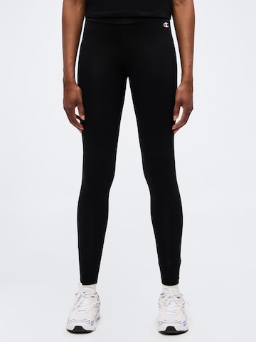 Champion Skinny Κολάν σε μαύρο: μπροστά