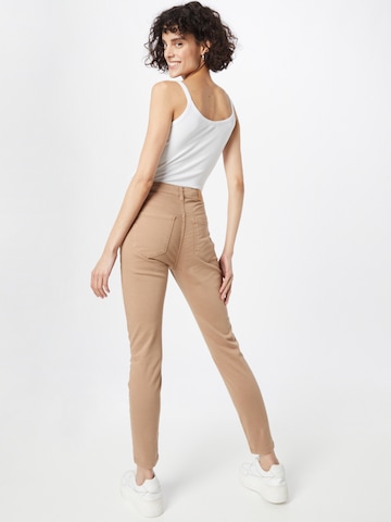 Skinny Pantalon 'DAKOTA' JDY en marron