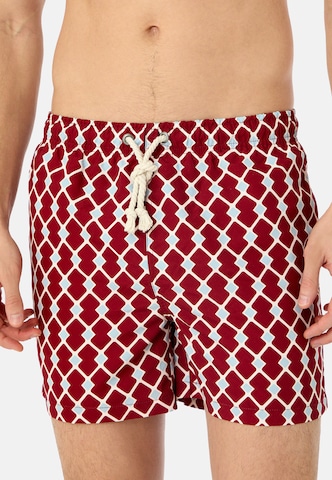 Gassa d'Amante Zwemshorts 'Portofino' in Rood