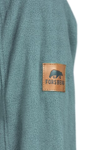 FORSBERG Fleecejacke 'Brodir III funktionelle Fleecejacke' in Grün: Vorderseite