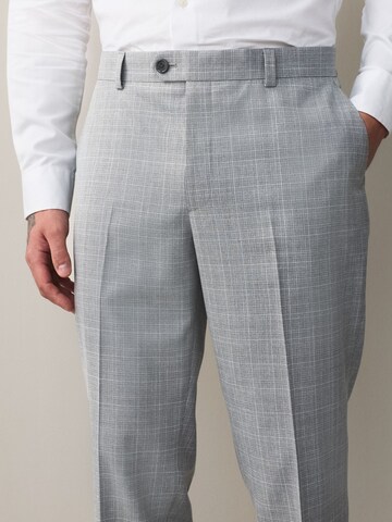 Next Regular Trousers with creases in Grey