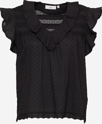 minimum - Blusa 'Thola' en negro: frente