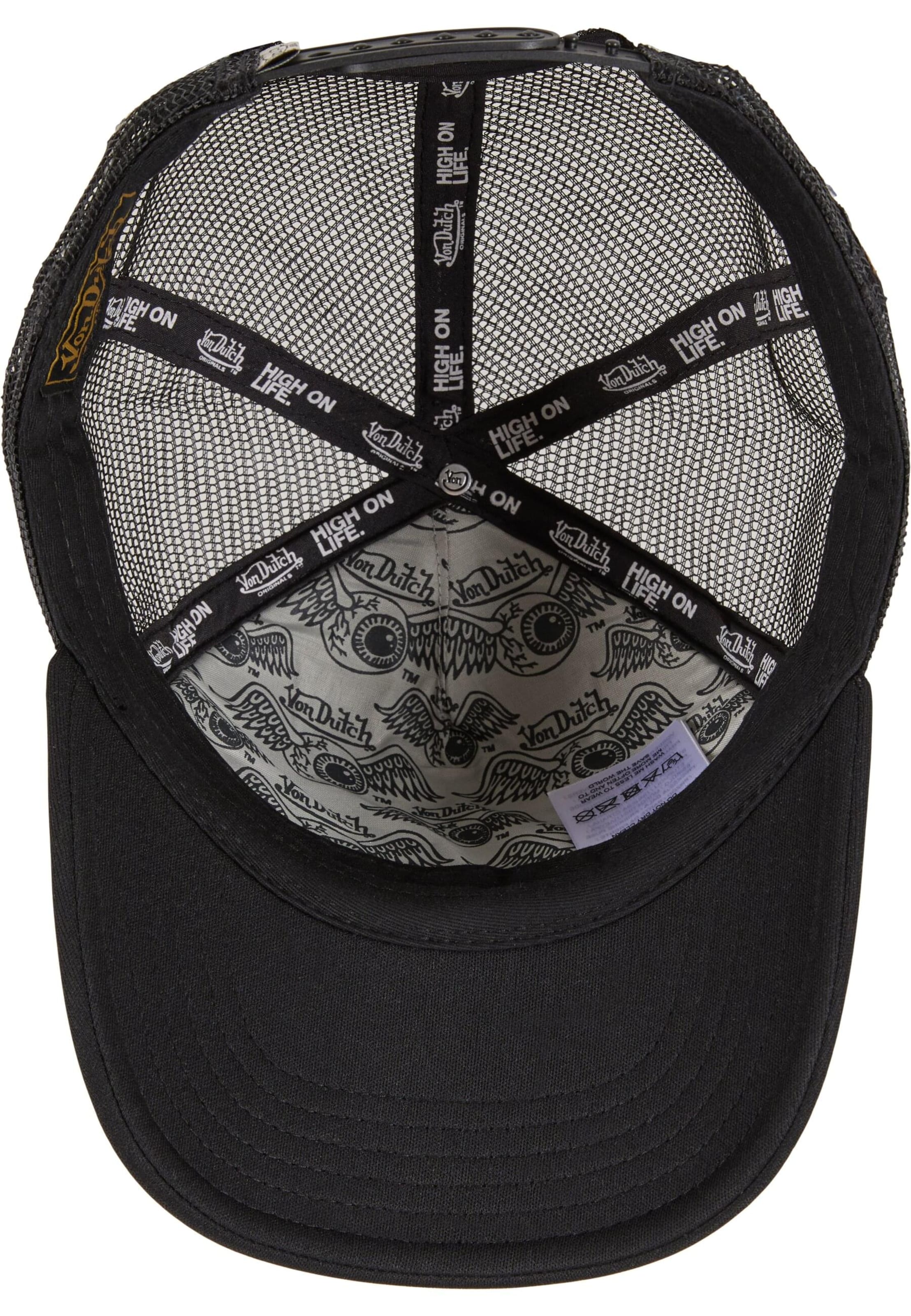 Von Dutch Originals Cap 'Trenton' in Schwarz