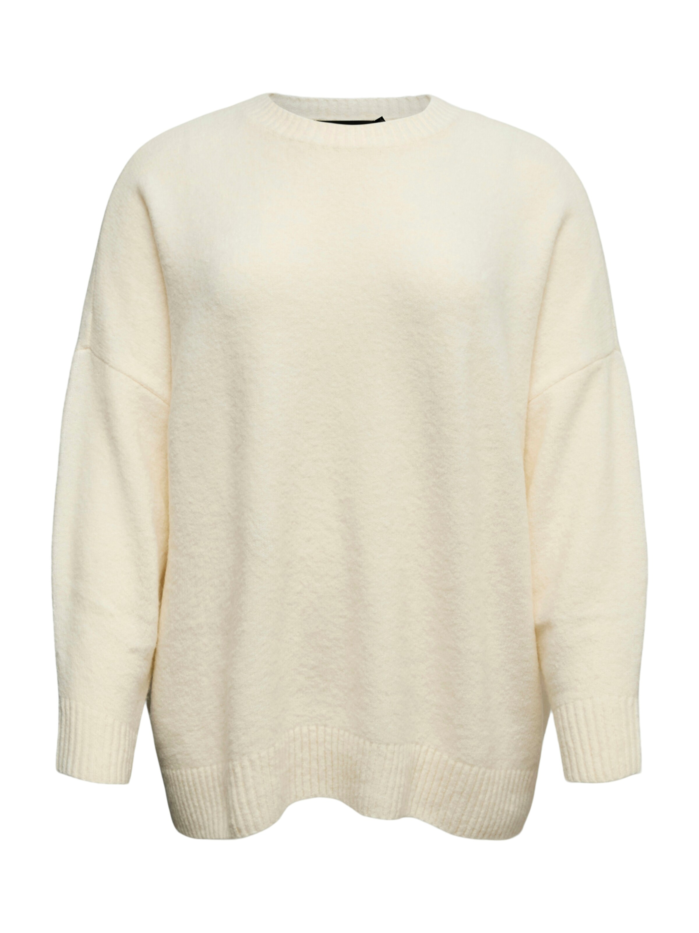 Vero Moda Curve Sweater 'VMBoom' in Beige: front
