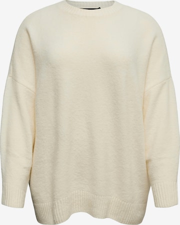 Vero Moda Curve Pullover 'VMBoom' in Beige: Vorderseite