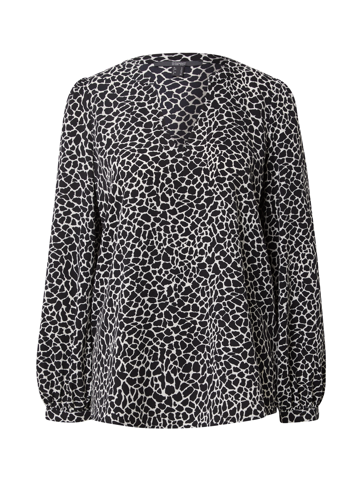 Y6PZd Donna Esprit Collection Bluse in Nero 