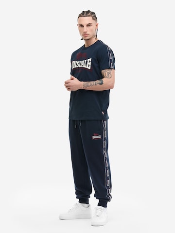 LONSDALE Koszulka 'Elton' w kolorze niebieski
