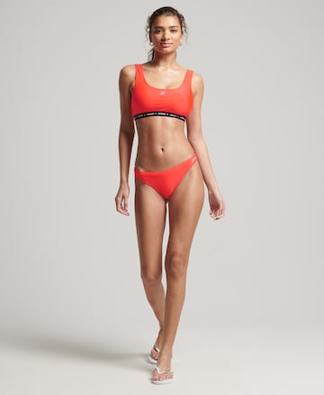 Bustier Hauts de bikini Superdry en orange