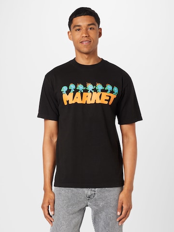 MARKET Shirt 'Keep Going' in Black: front