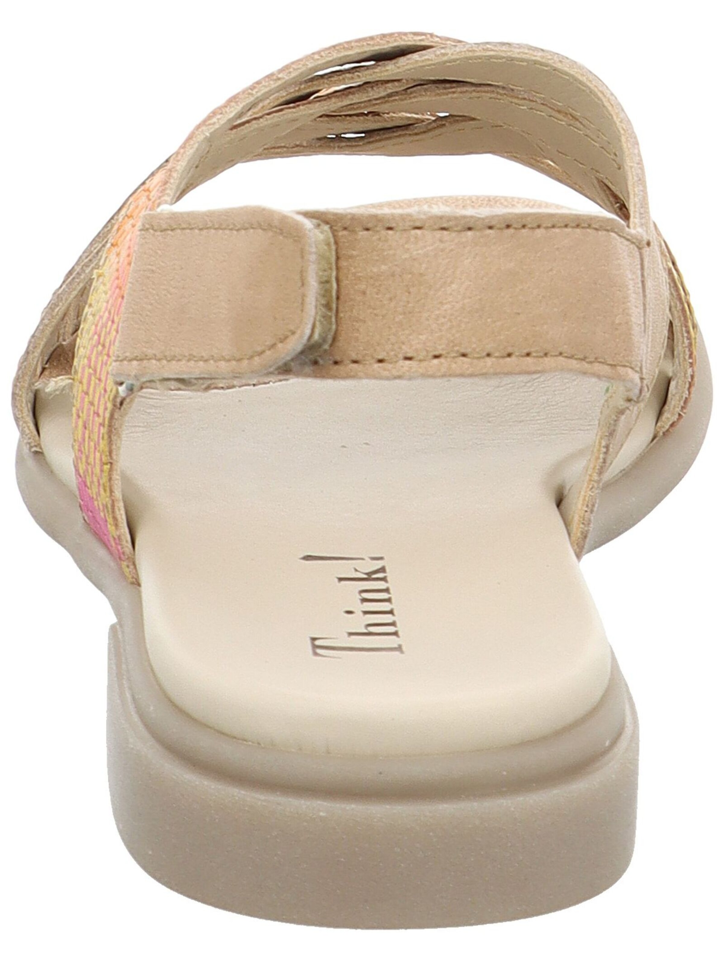 THINK! Strap Sandals in Beige