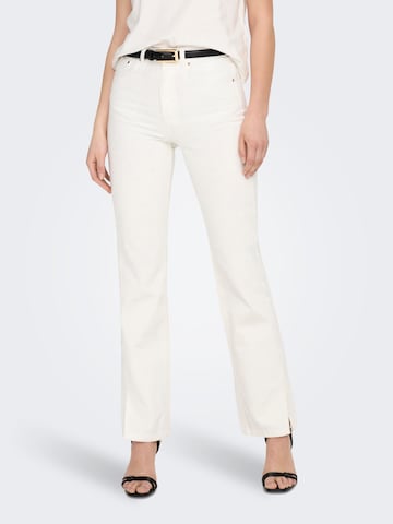 ONLY Regular Jeans 'BILLIE' in Wit: voorkant